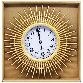 Sun Gold Mechanical Wall Clock 25x25cm - buy, prices for - photo 3