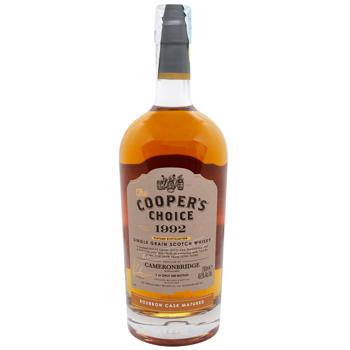 Виски Cooper's Choice Cameronbridge 1992 49,5% 0,7л - купить, цены на WINETIME - фото 2