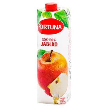 Сок Fortuna яблочный 1л - купить, цены на NOVUS - фото 1