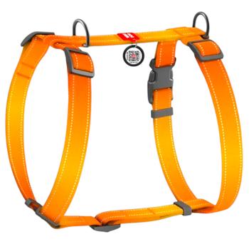 Шлея для собак Collar Nylon Mono H-подібна L - помаранчевий - купить, цены на MasterZoo - фото 1