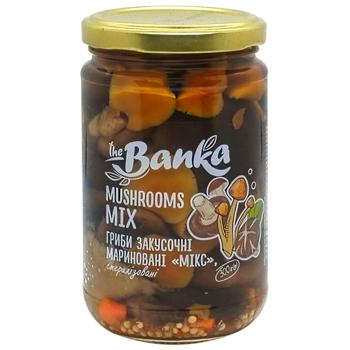 Грибы закусочные the Banka Микс маринованные 300г - купить, цены на Grono - фото 2