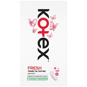 Kotex Deo Ultraslim Daily Pads 56pcs - buy, prices for Supermarket "Kharkiv" - photo 6