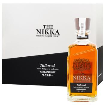 Виски Nikka Tailored Box с 2 бокалами 43% 0,7л - купить, цены на МегаМаркет - фото 1