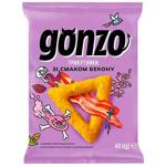 Gonzo Bacon Flavored Corn Triangles 40g