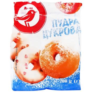 Пудра цукрова Auchan 200г - купити, ціни на Auchan - фото 1