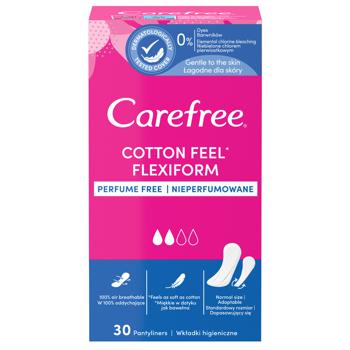 Прокладки ежедневные Carefree Flexiform 30шт - купить, цены на КОСМОС - фото 1