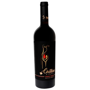 Chateau Pinot Pinot Noir Red Dry Wine 13.4% 0.75l - buy, prices for WINETIME - photo 1