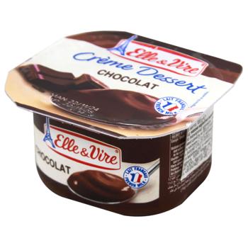 Крем-десерт Elle&Vire шоколадний 3,2% 100г