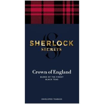 Чай черный Sherlock Secrets Crown of England 2г*22шт