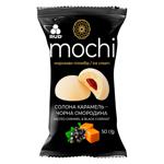 Морозиво Рудь Mochi чорна смородина-солона карамель 50г