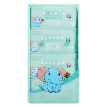 Zed Baby Elephant Wet Wipes 8х8pcs - buy, prices for EKO Market - photo 1