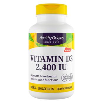 Healthy Origins Vitamin D3 2400 IU 360 capsules - buy, prices for Biotus - photo 1