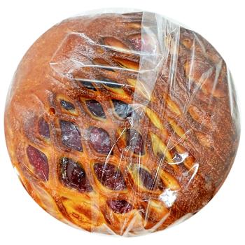 Пирог печеный с вишневой начинкой 300г - купить, цены на Чудо Маркет - фото 1