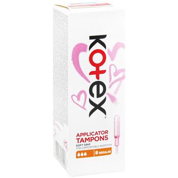 Kotex Normal Tampons with Applicator 8pcs - buy, prices for MegaMarket - photo 3