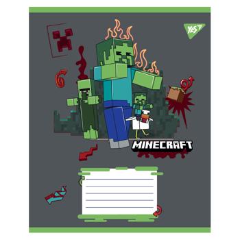 Зошит Yes Minecraft Heroes лінія А5 18 аркушів - купити, ціни на - фото 4