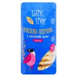 Tasty Style Oat-Pearls Crispbread with Flax Seeds 100g