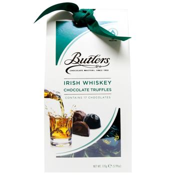 Butlers Irish Whiskey Milk & Dark Chocolate Truffles 170g - buy, prices for WINETIME - photo 2