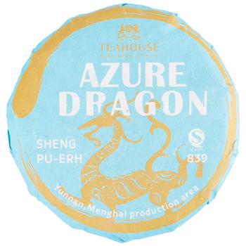 Чай зеленый Teahouse Azure Dragon №817 пуэр китайский 100г - купить, цены на Auchan - фото 1