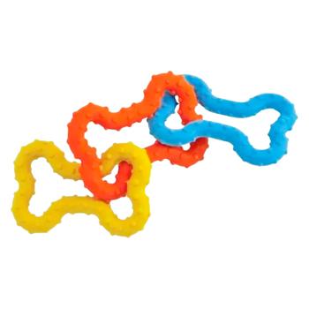 Іграшка для собак Petstages Mini Bone Tug 14 см 16.5 см x 1.3 см - купити, ціни на MasterZoo - фото 1