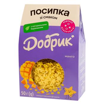Посипка кондитерська Добрик Манго 50г - купити, ціни на Чудо Маркет - фото 1