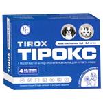 Таблетка Tirox для кошек и собак от 0,5 до 2,5кг от внешних и внутренних паразитов 1шт