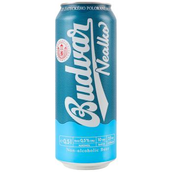 Пиво Budweiser Budvar светлое безалкогольное 0,5л - купить, цены на За Раз - фото 1