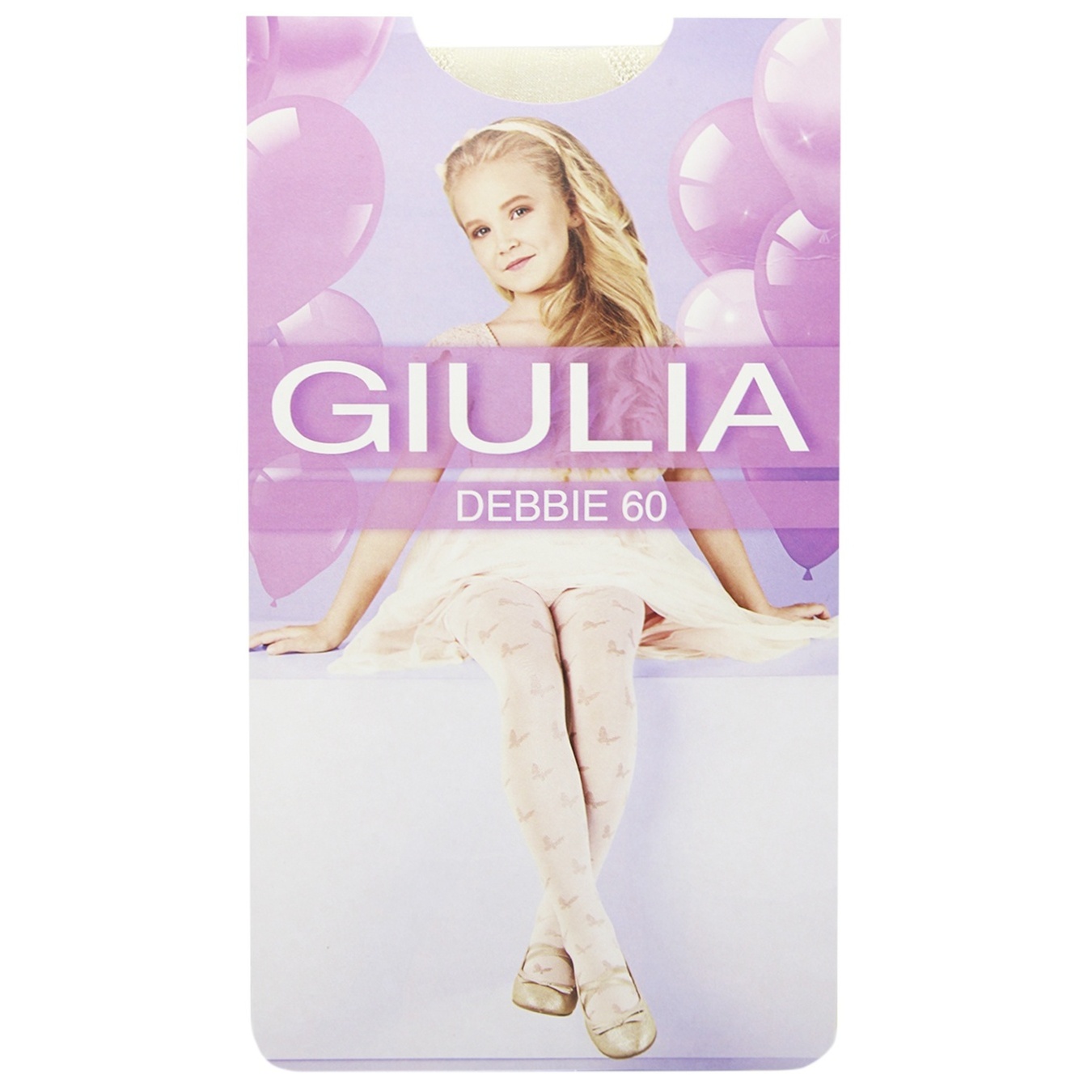 

Колготы детские Giulia Debbie 60den №2 Panna р.140-146