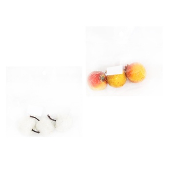 Decorative Fruits Set in Packs 5pcs - buy, prices for ULTRAMARKET - photo 1