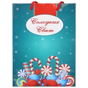 Eco Touch Festive L Christmas Design Gift Package - buy, prices for ULTRAMARKET - photo 5