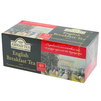 Ahmad Tea English Breakfast Black Tea 2g*40pcs - buy, prices for MegaMarket - photo 4