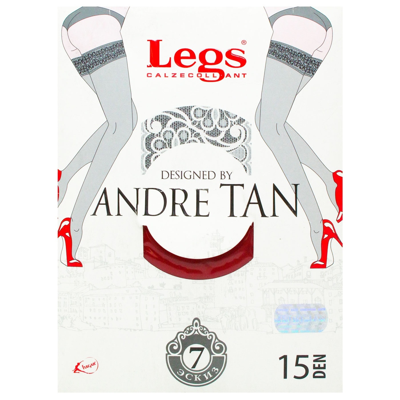 

Панчохи жін. LEGS & ANDRE TAN 15 ден роз.4
