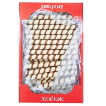 Maria Zebra Waffle Sticks with Nut Flavor 450g - buy, prices for - photo 2