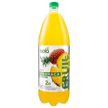 Biola Fruit Water Strong Carbonated Pineapple Drink 2l - buy, prices for METRO - photo 1