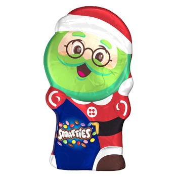 Smarties Santa Chocolate Figure with Coloured Jelly Beans 85g - buy, prices for - photo 1