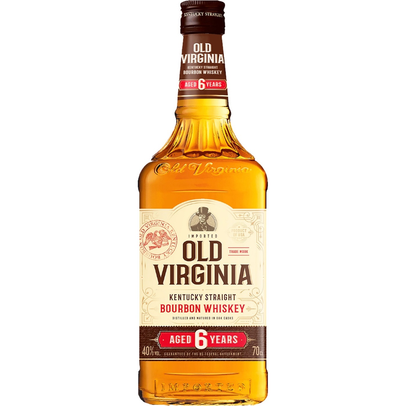 

Бурбон Виски Old Virginia 6 лет 40% 0,7л