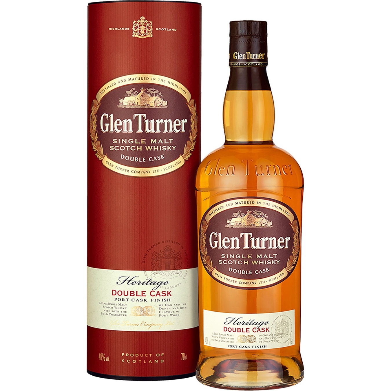 

Виски Glen Turner Heritage Double Wood 40% 0,7л