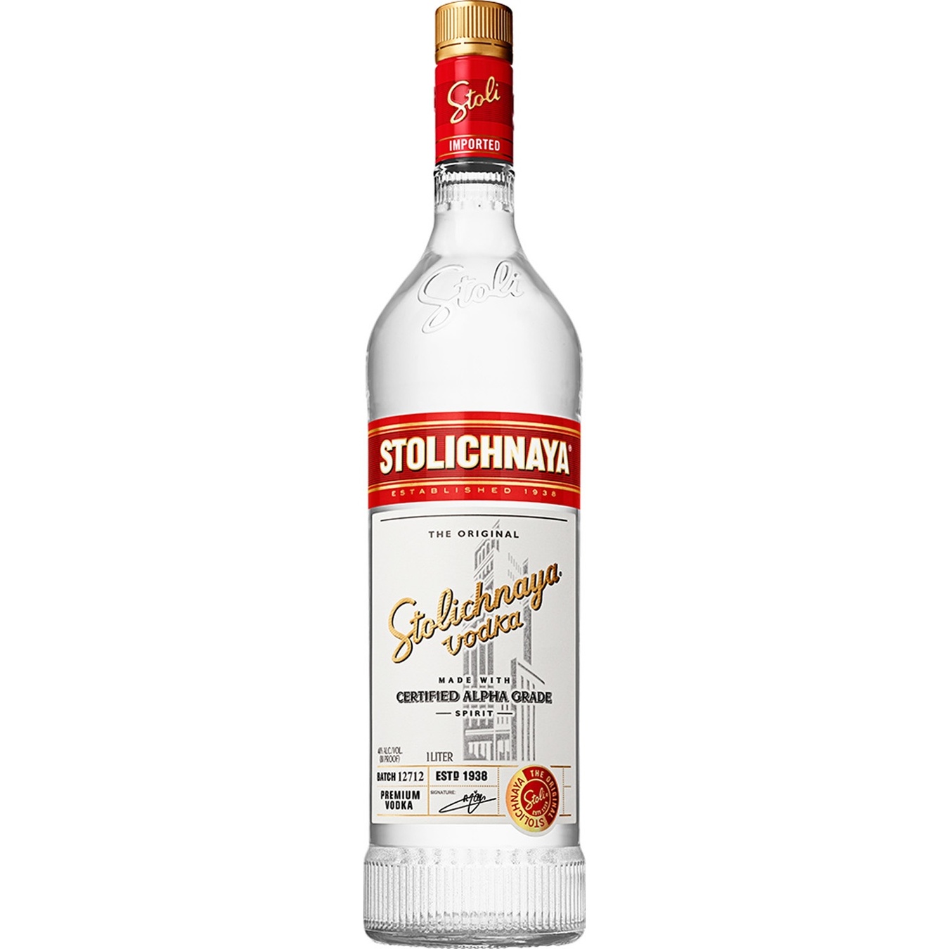 

Водка Столичная 40% 1л