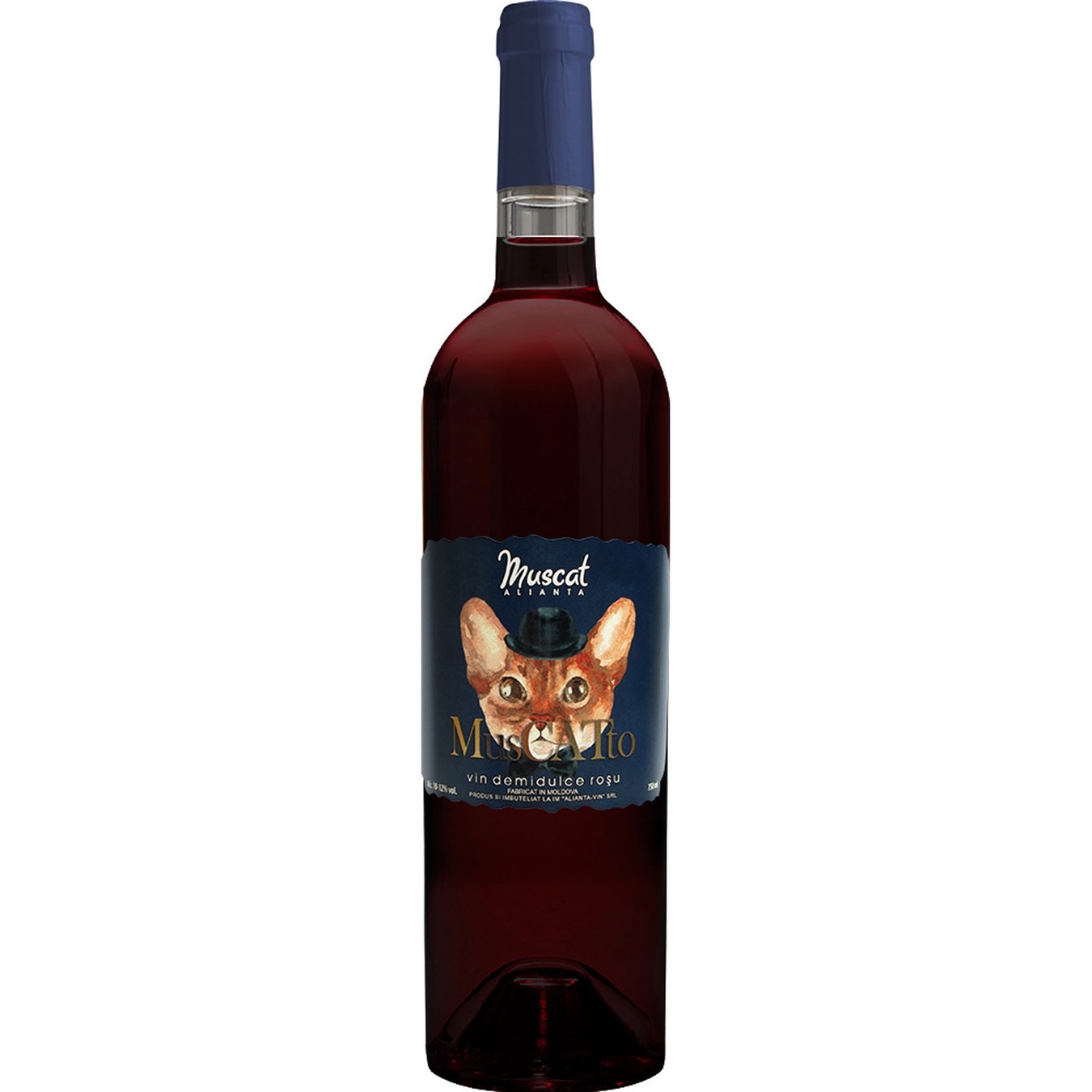 

Вино Alianta Vin MusCATto Muscat красное полусладкое 10-12% 0,75л