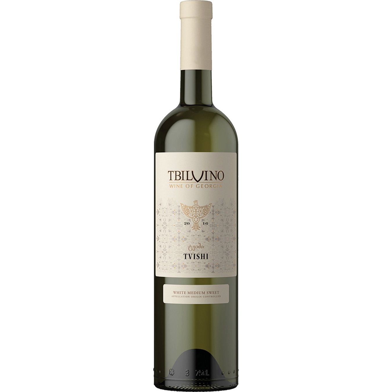 

Вино Tbilvino Tvishi белое полусладкое 10,5% 0,75л