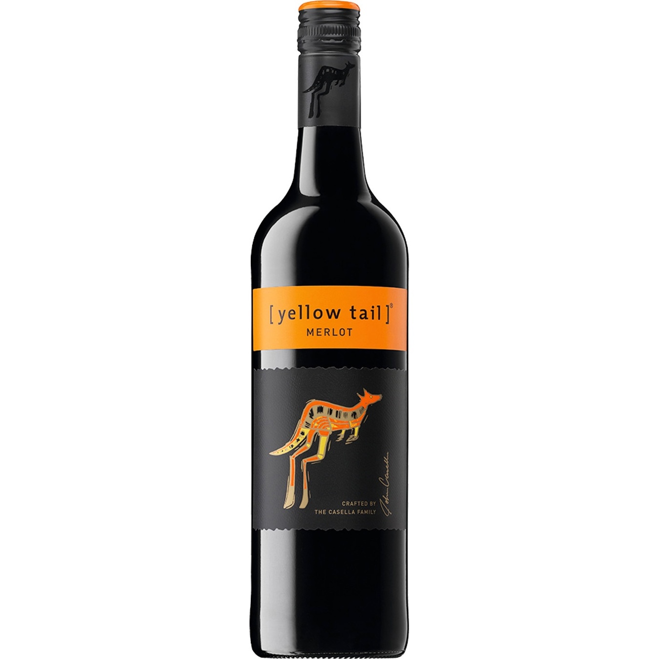 

Вино Casella Family Yellow Tail Merlot красное сухое 13,5% 0,75л