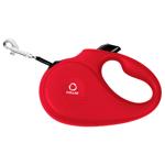 Поводок-рулетка Collar с лентой XS до 12кг 3м красный