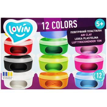 Lovin Air Plasticine in Cups 12 Colors - buy, prices for Auchan - photo 2