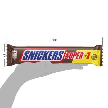 Батончик Snickers Super +1 112,5г - купити, ціни на METRO - фото 5