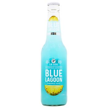 Напій слабоалкогольний Le Coq Blue Lagoon 4,7% 0,5л