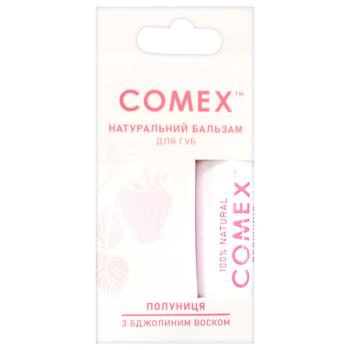 Бальзам для губ Comex Полуниця 5г - купити, ціни на Auchan - фото 1