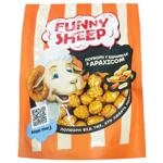 Попкорн Funny Sheep у карамелі з арахісом та арахісовим маслом 90г