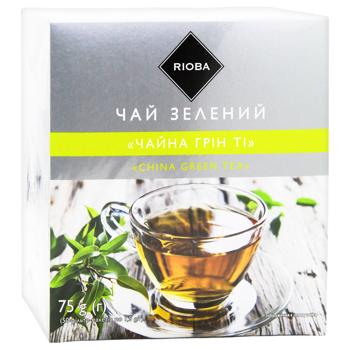 Чай зеленый Rioba China Green Tea 1,5г*50шт - купить, цены на - фото 2