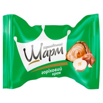 Цукерки АВК Шарм Королiвський з горiхами 1кг - купить, цены на Grono - фото 1