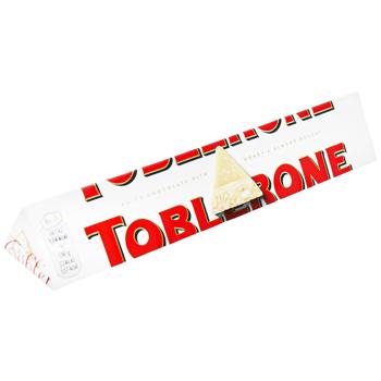 Tobleron White Chocolate with Honey and Almond Nougat 100g - buy, prices for Auchan - photo 3