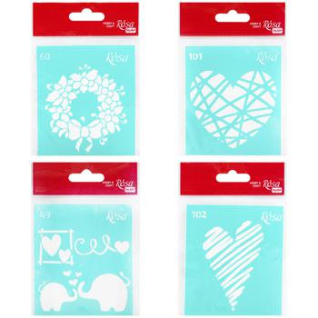 Rosa Talent Stencil 9*10cm - buy, prices for - photo 1